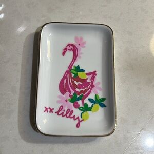Lilly Pulitzer Flamingo Trinket Dish